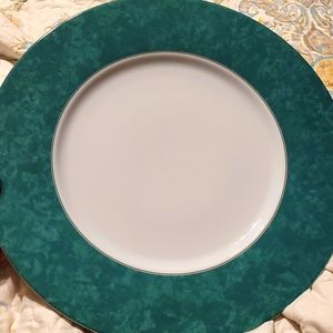 Christofle porcelaine charger